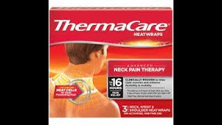 THERMACARE Heat WRAP NeckShoulder [upl. by Carly670]