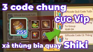 3 code dùng chung cực vip  xả thùng quay Shiki  Huyền thoại hải tặc [upl. by Onilegna]