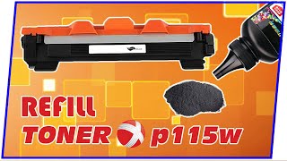 Cara isi ulang toner fuji xerox p115w [upl. by Scarface]