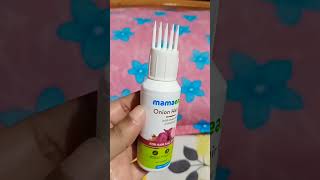 Onion hair oil mamaearth review [upl. by Murvyn347]