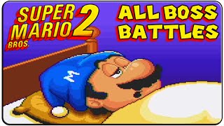 Super Mario Bros 2 All Bosses No Damage [upl. by Akcir895]