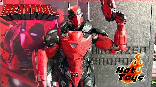 Hot Toys Armored Deadpool 16 Scale Figure Unboxing Special Edition [upl. by Davide299]