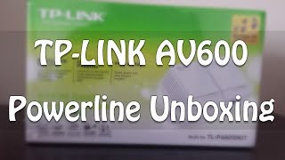 TPLink AV600 Powerline Unboxing amp First Look  TLPA6010KIT [upl. by Matthew]