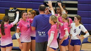 Batesburg Leesville vs Strom Thurmond Volleyball Senior Night [upl. by Phillada]