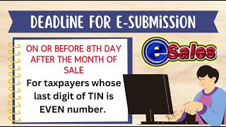 📍 SUBMISSION OF SALES REPORT THRU ESALES SYSTEM [upl. by Innig]