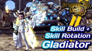 Dragon Nest Bow Master Skills  Sharpshooter Skills [upl. by Akemot]