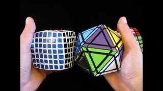 SunWinders Large Icosahedron Megaminx Gigaminx core Puzzle [upl. by Dwayne]