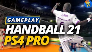 Handball 21 PSG vs Barcelona PS4 Pro Gameplay  Pure Play TV [upl. by Hassadah972]