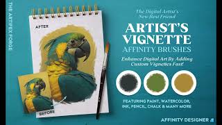 Turn Your Digital Art into Vignettes in Affinity Designer [upl. by Eybba932]