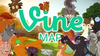 Complete Warrior Cats VINE MAP [upl. by Saito]