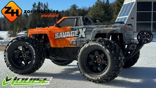 Louise RC Belted Tires on the HPI Savage X amp Kraton 6s EXB V2 [upl. by Pietje377]