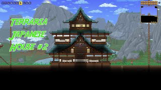 Terraria Lets Build  Japanese house 2 [upl. by Pacifa]