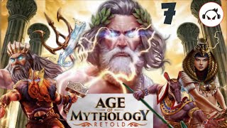 Age Of Mythology Retold  More Bandits MISSION 7 Fall of the Trident campaign hard difficulty [upl. by Nyssa]