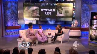 Mabou LOISEAU on Katie COURIC 8yearold polygot speaks 8 languages amp plays 8 musical instruments [upl. by Eibbor]