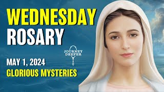 Wednesday Rosary 💙 Glorious Mysteries of Rosary 💙 May 1 2024 VIRTUAL ROSARY [upl. by Audy776]