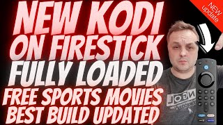 HOW TO INSTALL NEWEST KODI ON ANY FIRESTICK OCTOBER 2024 FULLY LOADED [upl. by Kellie]