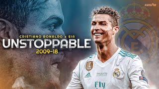 Cristiano Ronaldo ► quotUNSTOPPABLEquot ft Sia • Real Madrid Skills amp Goals  HD [upl. by Lebar610]