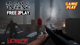 Frigore ★ Gameplay Part 2  Tunnel ★ PC Steam  Free to Play  zombie horror game 2022 [upl. by Yhtuv]