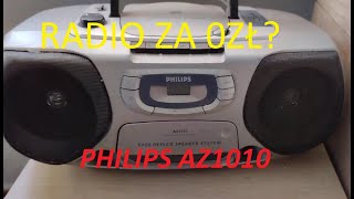 Philips radio AZ1010 Boombox [upl. by Aihtnis]