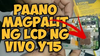 VIVO Y15 LCD REPLACEMENT PAANO MAGPALIT NG LCD NG VIVO Y15 [upl. by Susana288]