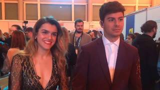 AMAIA Y ALFRED preparados para el ENSAYO GENERAL  Eurovisión 2018 [upl. by Ayela9]