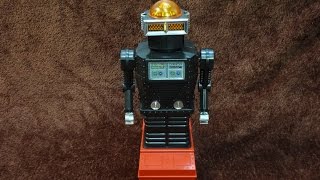 Yonezawa HystericalLaughing Robot Battery Operated Toy 60s [upl. by Anima206]