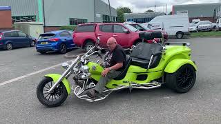 Rewaco Trike 200 BHP amazing build quality CustomCruisersLimited [upl. by Stanhope]