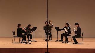 VEwaldBrass Quintet no2 抜粋 [upl. by Leuqcar103]