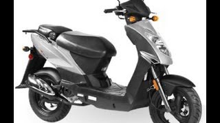 KYMCO AGILITY 50 4T Silver 49CC Scooter [upl. by Yumuk276]