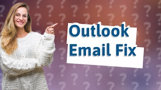 Why are my emails stuck in my outbox Outlook [upl. by Puna]