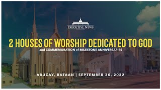 Dedication of house of worship in Bataan Philippines and in San Diego County California [upl. by Illene]