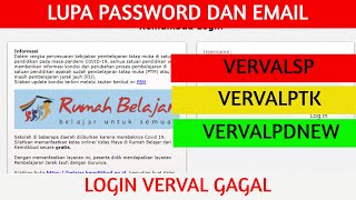 SOLUSI GAGAL LOGIN VERVALPD VERVAL PONSEL VERVALPTK DAN VERVAL SP [upl. by Ovid]