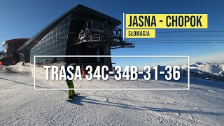 Jasna  Chopok  zjazd trasą 34c34b3136  Słowacja 2020  4K [upl. by Leihcey]