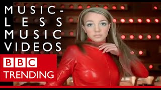 Musicless Musicvideos  The man who silenced Britney Spears  BBC Trending [upl. by Helbonnas476]