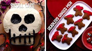 Be the Ghostess with the Mostess with These Halloween Treats Spooky Halloween Desserts by so Yummy [upl. by Oilut]