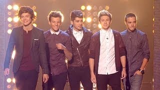 One Directions guest appearance  The X Factor UK 2012 [upl. by Pax184]