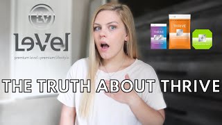 THRIVE BY LEVEL DEEP DIVE  The truth about Thrive watch this before joining ANTIMLM [upl. by Htebasyle]