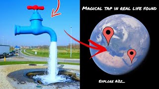 OMG 😱😳 i found Real life Magical Tap on Google map and google earth earth map viral googleearth [upl. by Jabe]