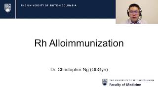 Week 16  Prevention of Rh Alloimmunization [upl. by Lukasz]