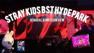 Stray Kids BST Hyde Park London  General Admission View  July 14 2024 BEST NIGHT EVER 1080p [upl. by Elletsirk]