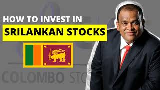 how to invest in srilankan stocks [upl. by Halilak]