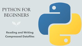 49 Python for Beginners Reading and Writing Compressed Datafiles in Python [upl. by Nerfe853]