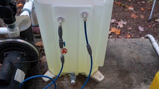 DYI  How to Install Liquid Chlorine Feeder  Best Alternative to NSTTrichlor Chlorine Tabs [upl. by Aicekat]