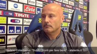 Stefano Colantuono quotSubito pronti per fare benequot [upl. by Filahk572]