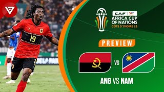 🔴 ANGOLA vs NAMIBIA  Africa Cup of Nations 2023 Round of 16 Preview✅️ Highlights❎️ [upl. by Aidnic]