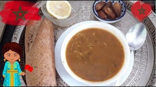 SOUPE MAROCAINE Harira 😋🇲🇦 moroccanfood [upl. by Meuse48]