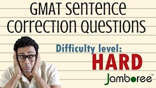 Solve high difficulty level GMAT Sentence Correction questions [upl. by Pickard]