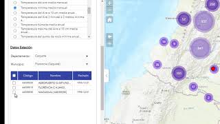 Plataforma DHIME IDEAM  Datos de precipitación para hidrogramas [upl. by Maharba]