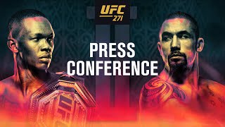 UFC 271 PreFight Press Conference [upl. by Nnel]