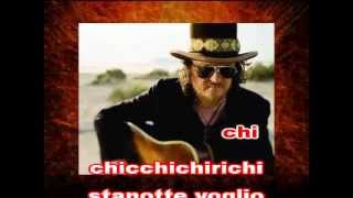 Zucchero  Per colpa di chi karaoke fair use [upl. by Wing]